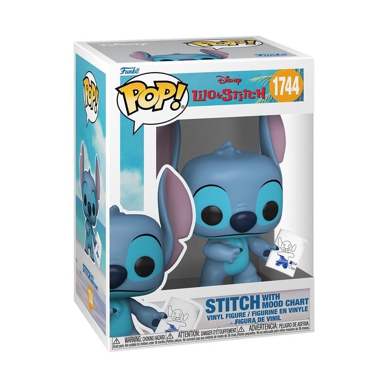 LILO & STITCH - POP Disney N° 1744 - Stitch with Mood Chart avec Chase