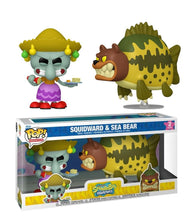 BOB L'EPONGE - POP Animation - 2 Pack Squidward & Sea Bear