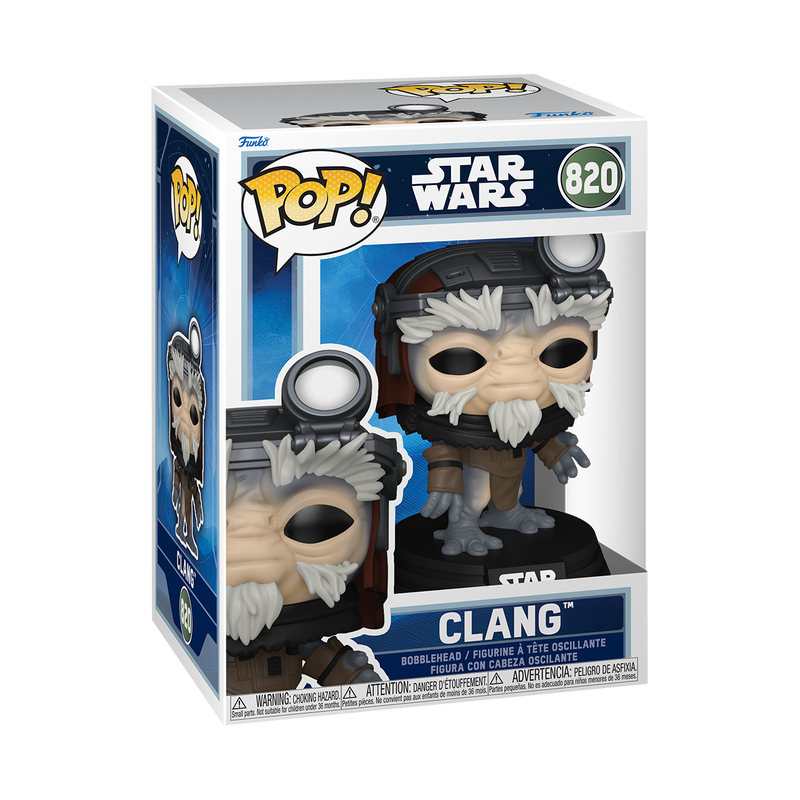 MANDALORIAN & GROGU - POP Star Wars N° 820 - Clang