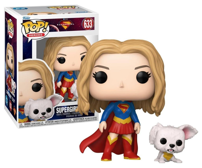 SUPERGIRL - POP & Buddy N° 633 - Supergirl avec Krypto chiot