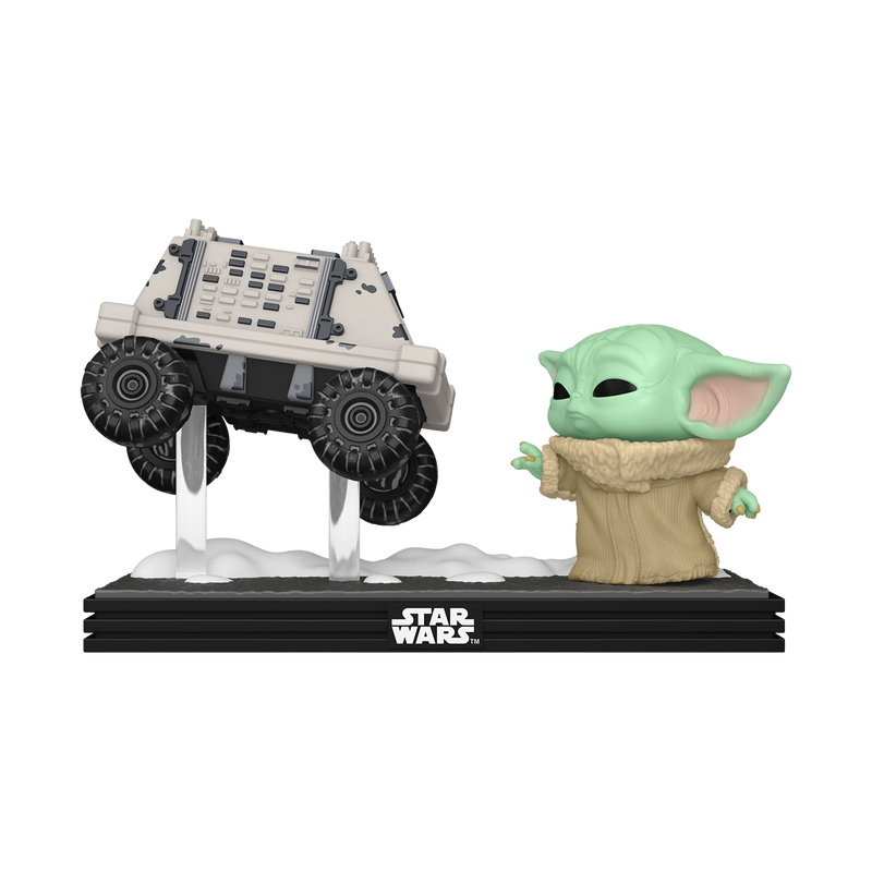 MANDALORIAN & GROGU - POP Moments N° 840 - Grogu W/Polar Mouse Droide