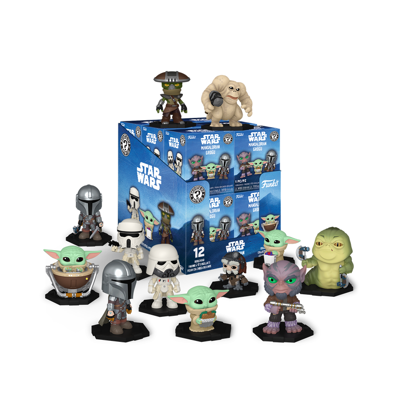 MANDALORIAN & GROGU - Mystery Minis (BOX 12 Figurines)