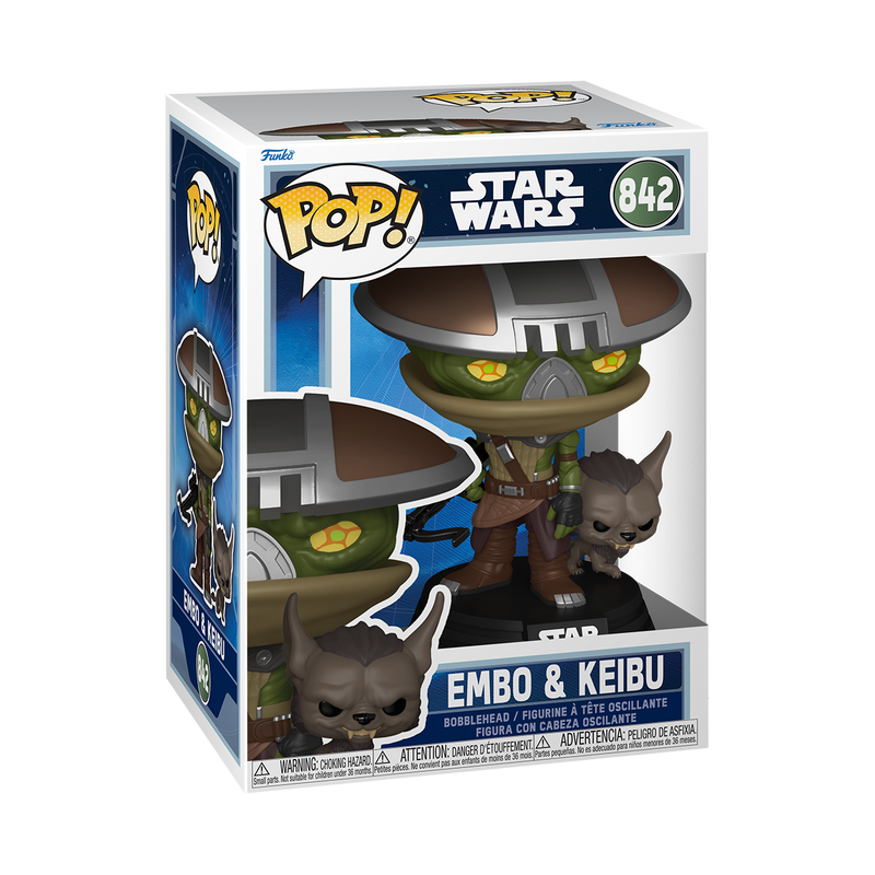 MANDALORIAN & GROGU - POP & Buddy N° 842 - Embo & Keibu