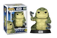 MANDALORIAN & GROGU - POP Star Wars N° 843 - Rotta The Hutt GitD