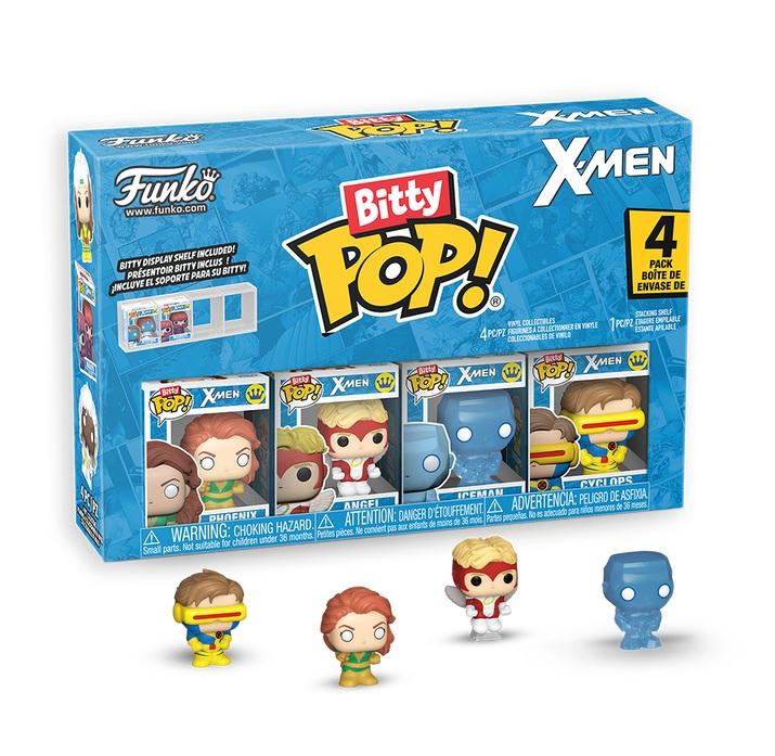 X-MEN - Bitty Pop 4 Pack 2.5cm - Jean Grey avec Chase