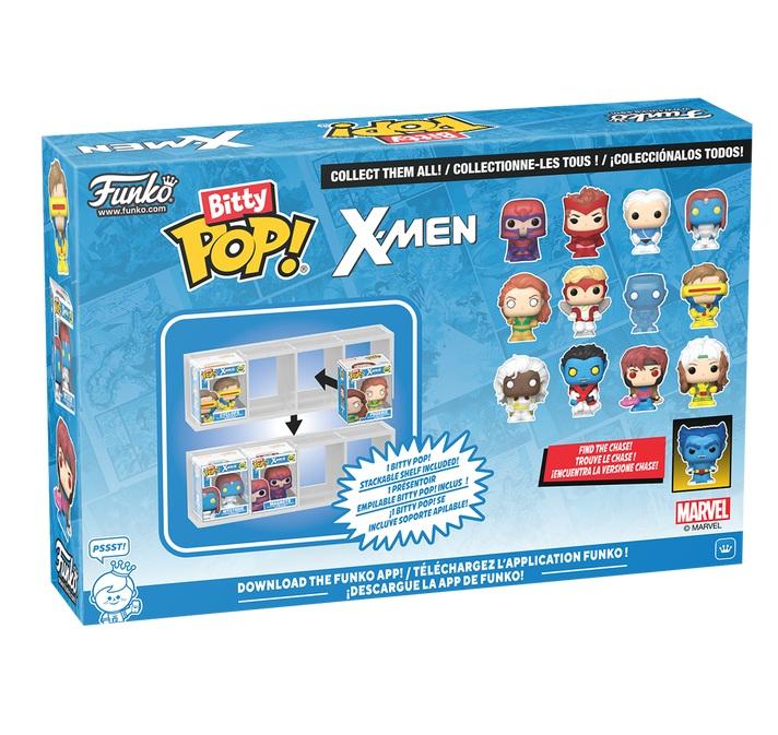 X-MEN - Bitty Pop 4 Pack 2.5cm - Jean Grey avec Chase