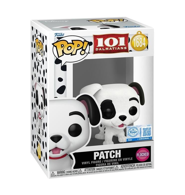 101 DALMATIENS - POP Disney N° 1684 - Patch (Flocked)