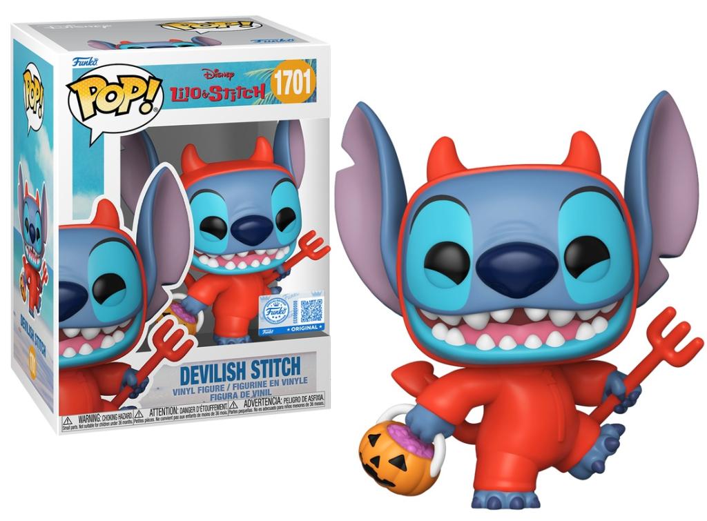 LILO & STITCH - POP Disney N° 1701 - Stitch en diable avec Chase