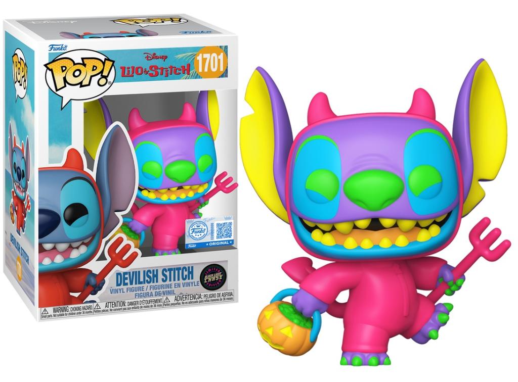 LILO & STITCH - POP Disney N° 1701 - Stitch en diable avec Chase