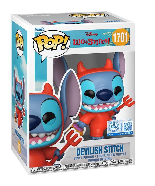 LILO & STITCH - POP Disney N° 1701 - Stitch en diable avec Chase