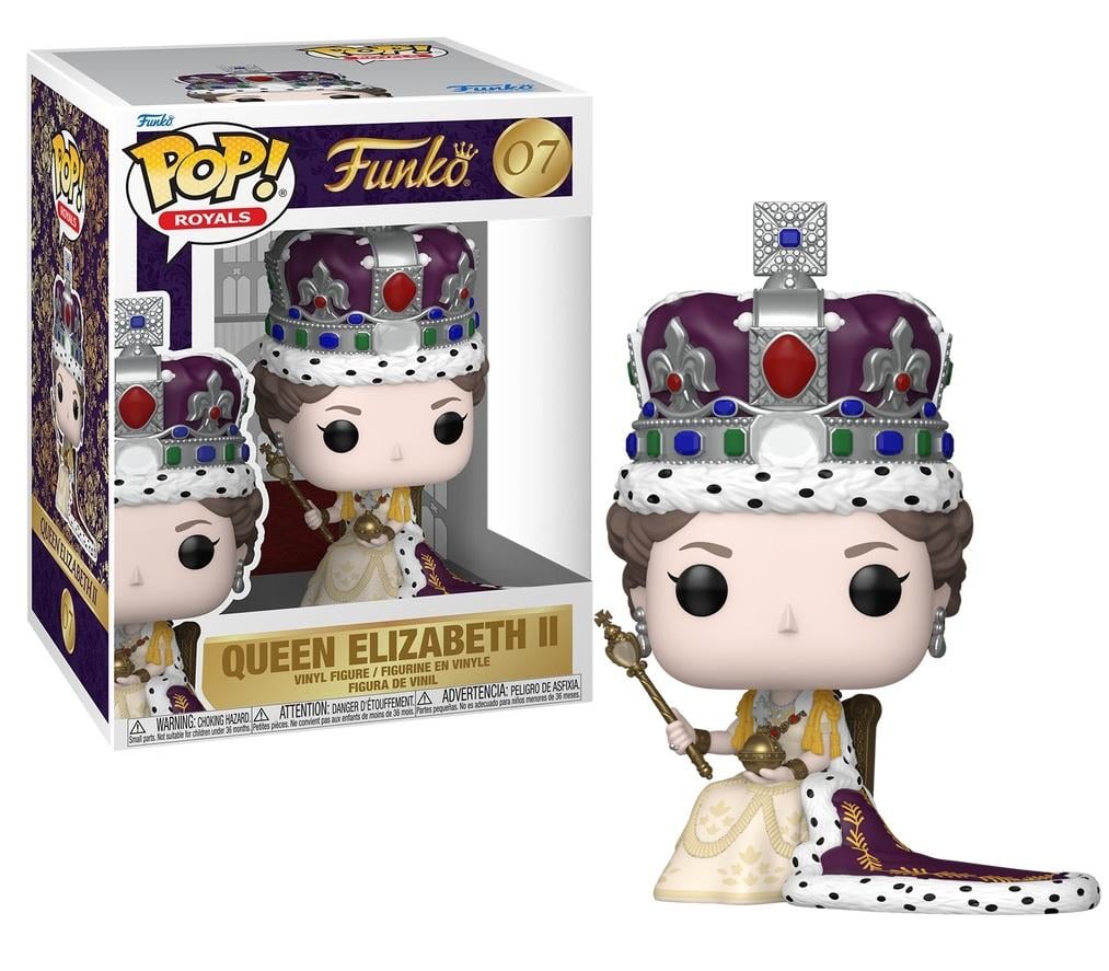 REINE ELIZABETH - POP Premium N° 07 -Reine Elizabeth II (Couronnement)