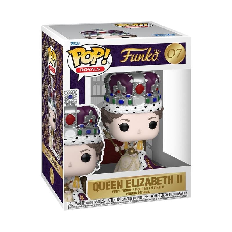 REINE ELIZABETH - POP Premium N° 07 -Reine Elizabeth II (Couronnement)