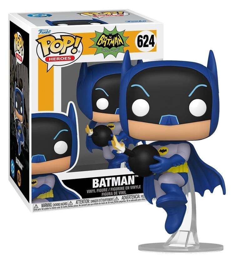 BATMAN 66 - POP Heroes N° 624 - Batman avec bombe