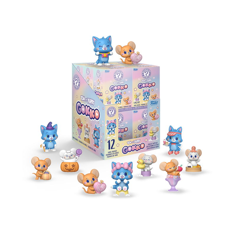 TOM & JERRY GOKKO - Mystery Minis (BOX 12 Figurines)