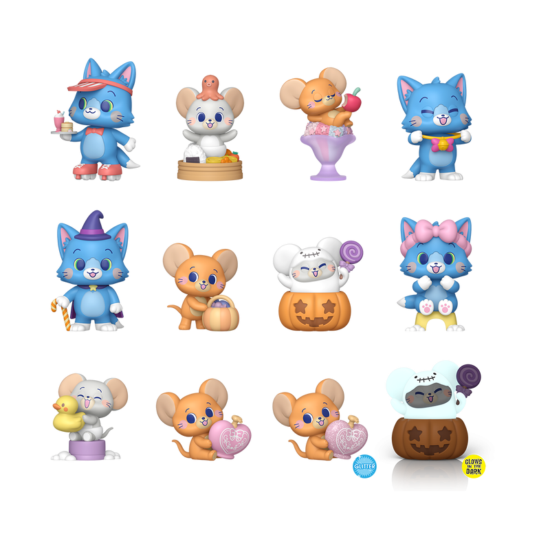 TOM & JERRY GOKKO - Mystery Minis (BOX 12 Figurines)