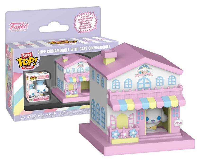 SANRIO - Bitty Pop Town - Cafe Cinnamoroll avec Cinnamoroll