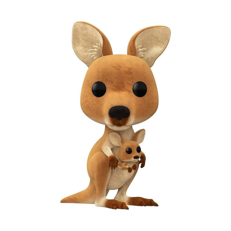 AUSTRALIAN ANIMALS - POP N° 112 - Kangaroo (Flocked)