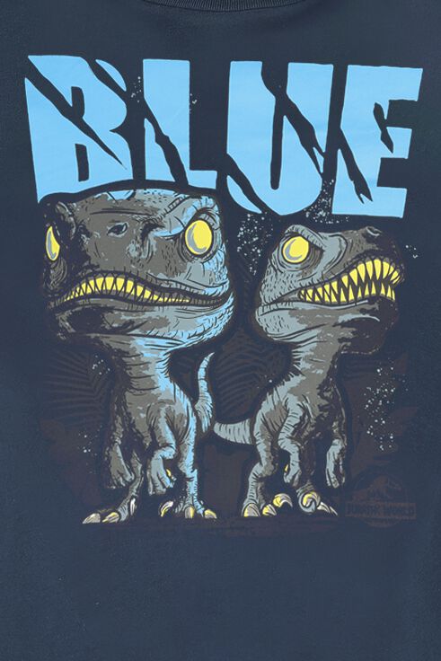JURASSIC PARK - Blue The Raptor - T-Shirt POP (L)