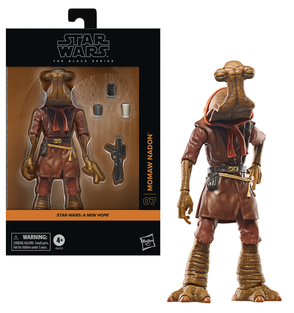 STAR WARS UN NOUVEL ESPOIR - Momaw Nadon - Fig. Black Series 15cm
