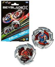 BEYBLADE X - Tail Viper 5-80O & Sword Dran 3-60F Dual Pack