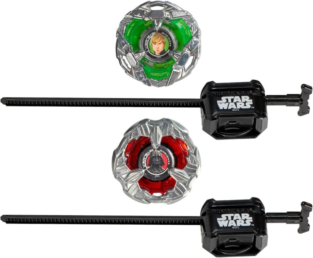 BEYBLADE X - Star Wars Luke 4-80B & Dark Vador 4-60P Dual Pack