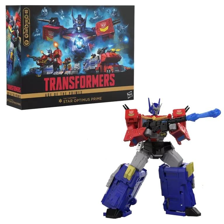 TRANSFORMERS - Star Optimus Prime - Figurine Age of the Primes 38cm