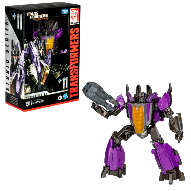 TRANSFORMERS - Skywarp - Figurine Studio Series Voyager Class 17cm