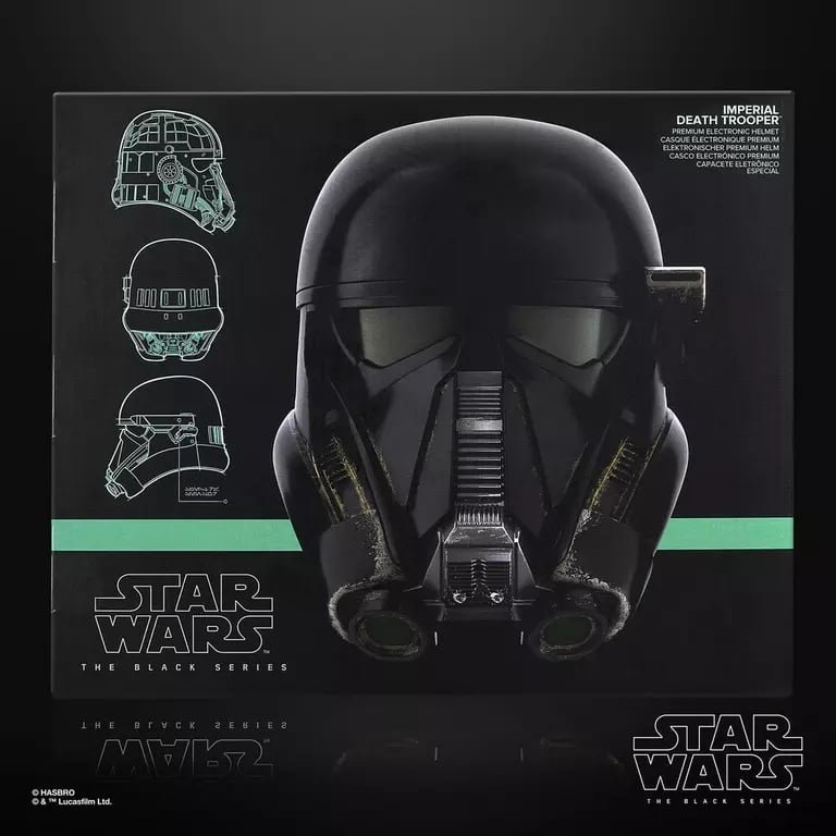 STAR WARS - Casque éléctronique Death Trooper Impérial Black Series