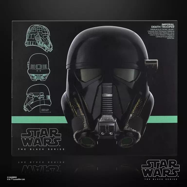 STAR WARS - Casque éléctronique Death Trooper Impérial Black Series