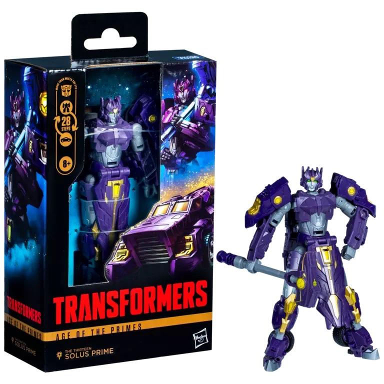 TRANSFORMERS - Solus Prime - Figurine Age of the Primes Deluxe 14cm