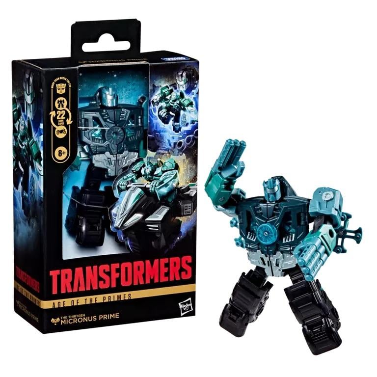 TRANSFORMERS - Micronus Prime - Figurine Age of the Primes 14cm