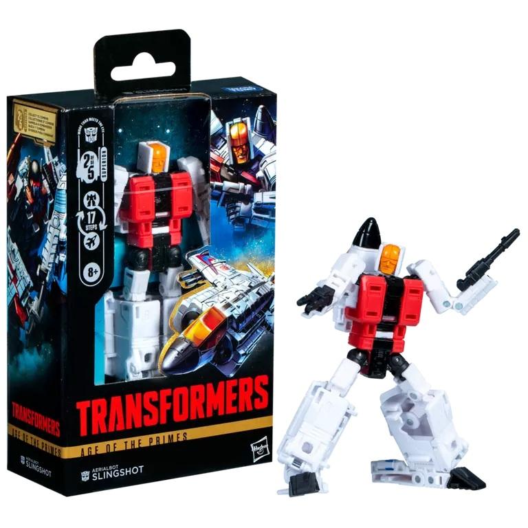 TRANSFORMERS - Slingshot - Figurine Age of the Primes Deluxe 14cm