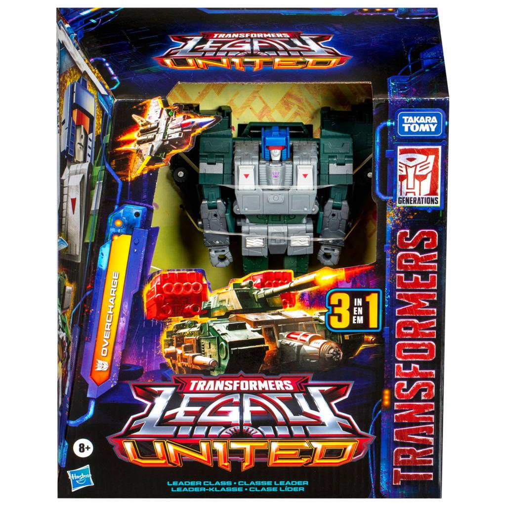 TRANSFORMERS GENERATION - Overcharge Leader - Action Figurine