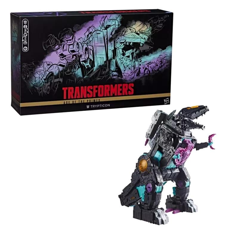TRANSFORMERS - G1 Trypticon - Figurine Age of the Primes 45cm