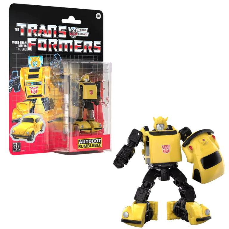 TRANSFORMERS - G1 Autobot Bumblebee - Figurine Retro 13cm