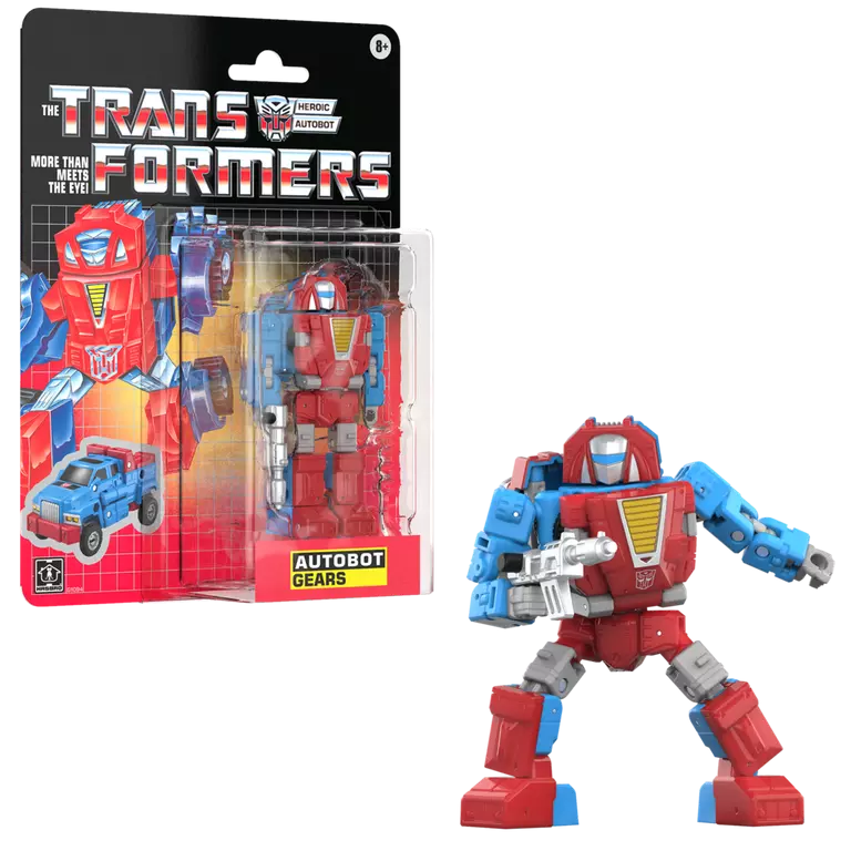 TRANSFORMERS - G1 Autobot Gears - Figurine Retro 13cm