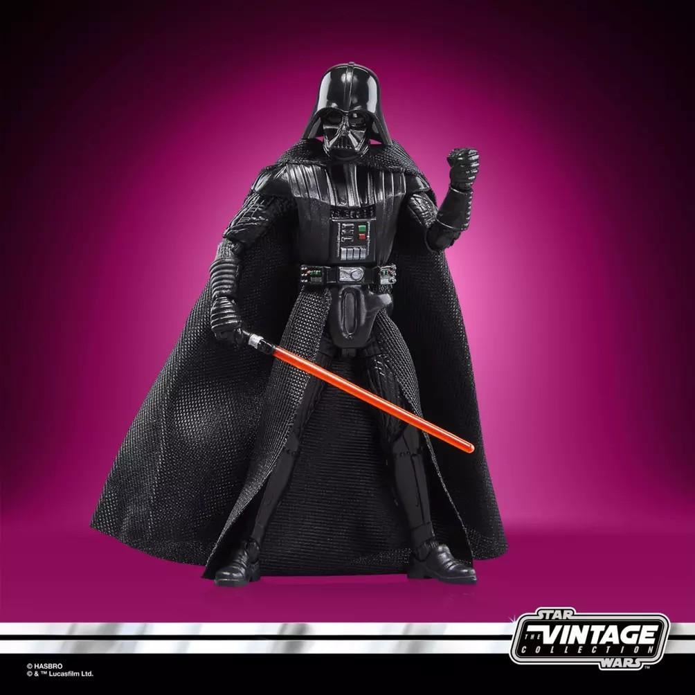 STAR WARS - Dark Vador avec Tie avancé - Figurine Vintage Coll. 10cm