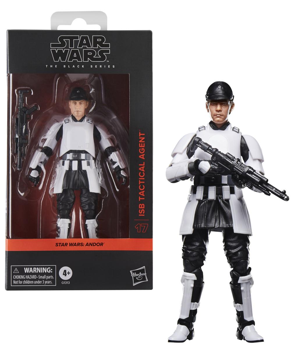 STAR WARS ANDOR - Agent Tactique BSI - Figurine Black Series 15cm
