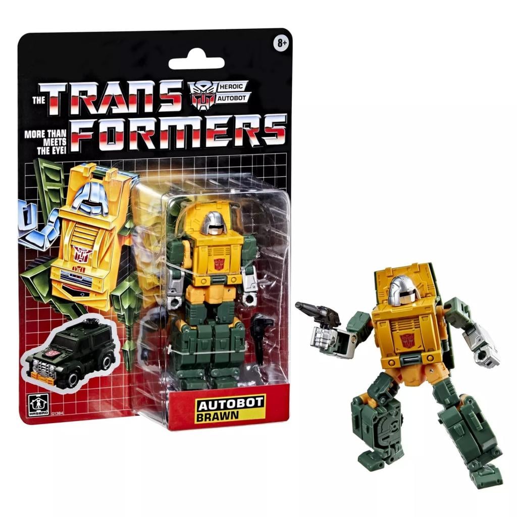 TRANSFORMERS - Autobot Brawn - Figurine Retro G1 12.7cm