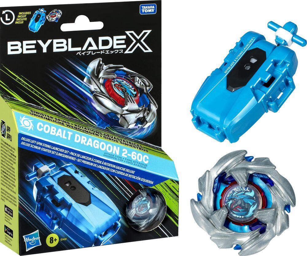 BEYBLADE X - Deluxe String Launcher Dragoon
