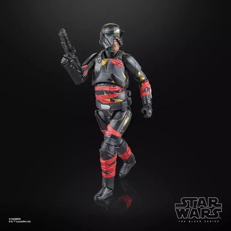 STAR WARS AHSOKA - Night Trooper - Figurine Black Series 15cm