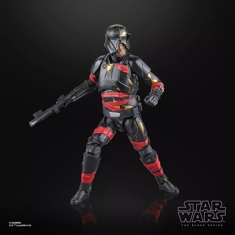 STAR WARS AHSOKA - Night Trooper - Figurine Black Series 15cm