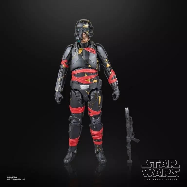 STAR WARS AHSOKA - Night Trooper - Figurine Black Series 15cm