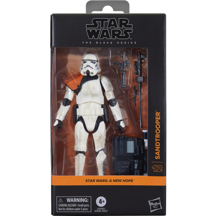 STAR WARS UN NOUVEL ESPOIR - Sandtrooper - Figurine Black Series 15cm