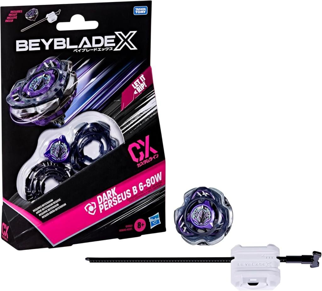 BEYBLADE X - Dark Perseus B 6-80W CX Starter Pack