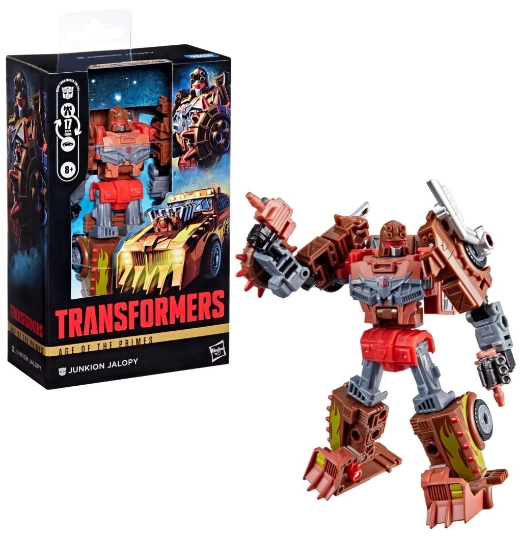 TRANSFORMERS - Junkion Jalopy - Figurine Age of the Primes Deluxe 14cm