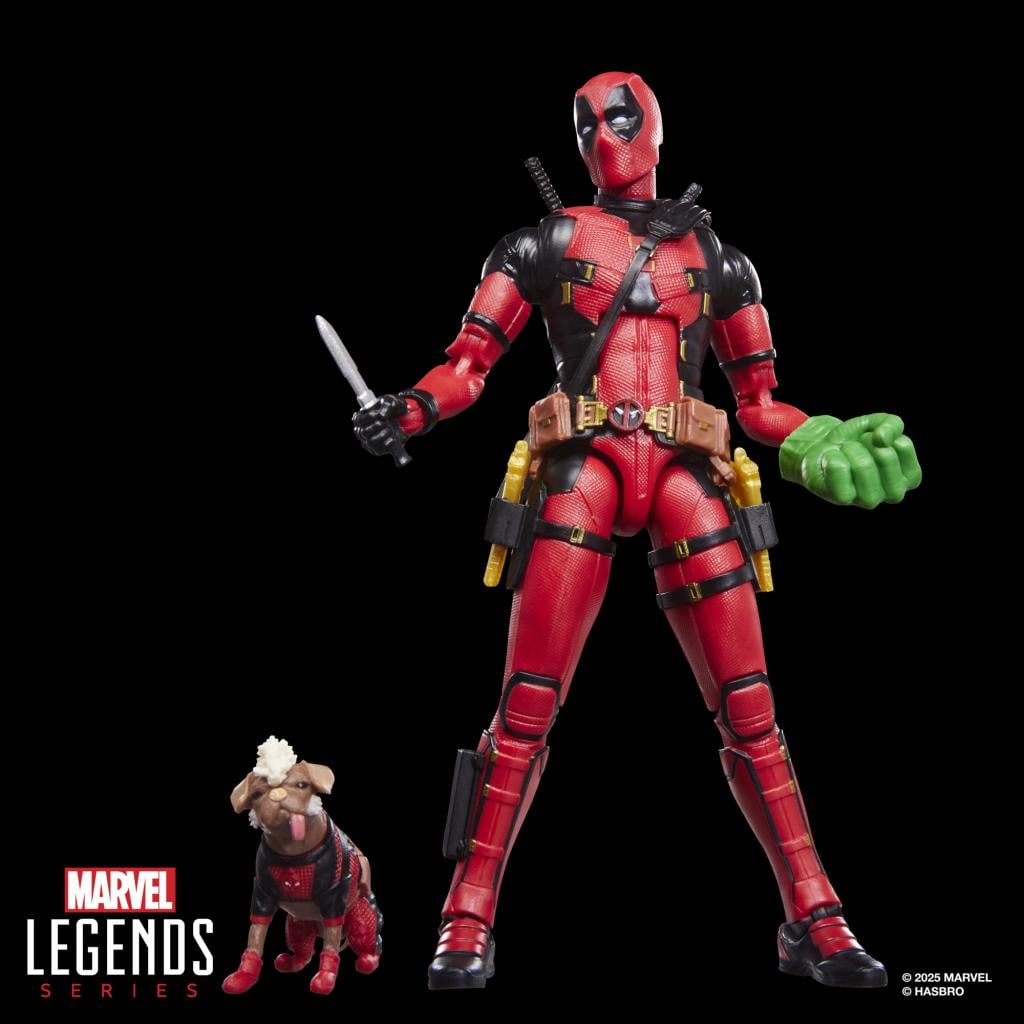 DEADPOOL & WOLVERINE - Dogpool & Deadpool -Figurine Legend Series 15cm