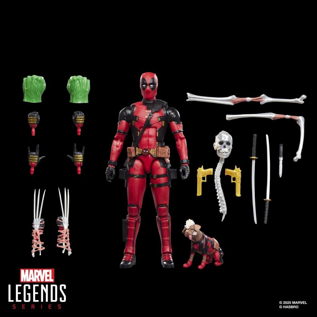DEADPOOL & WOLVERINE - Dogpool & Deadpool -Figurine Legend Series 15cm