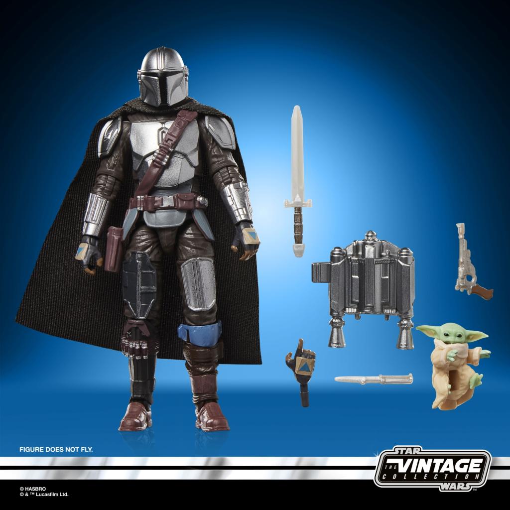 MANDALORIAN - Mandalorian & Grogu - Figurine Vintage Collection 10cm