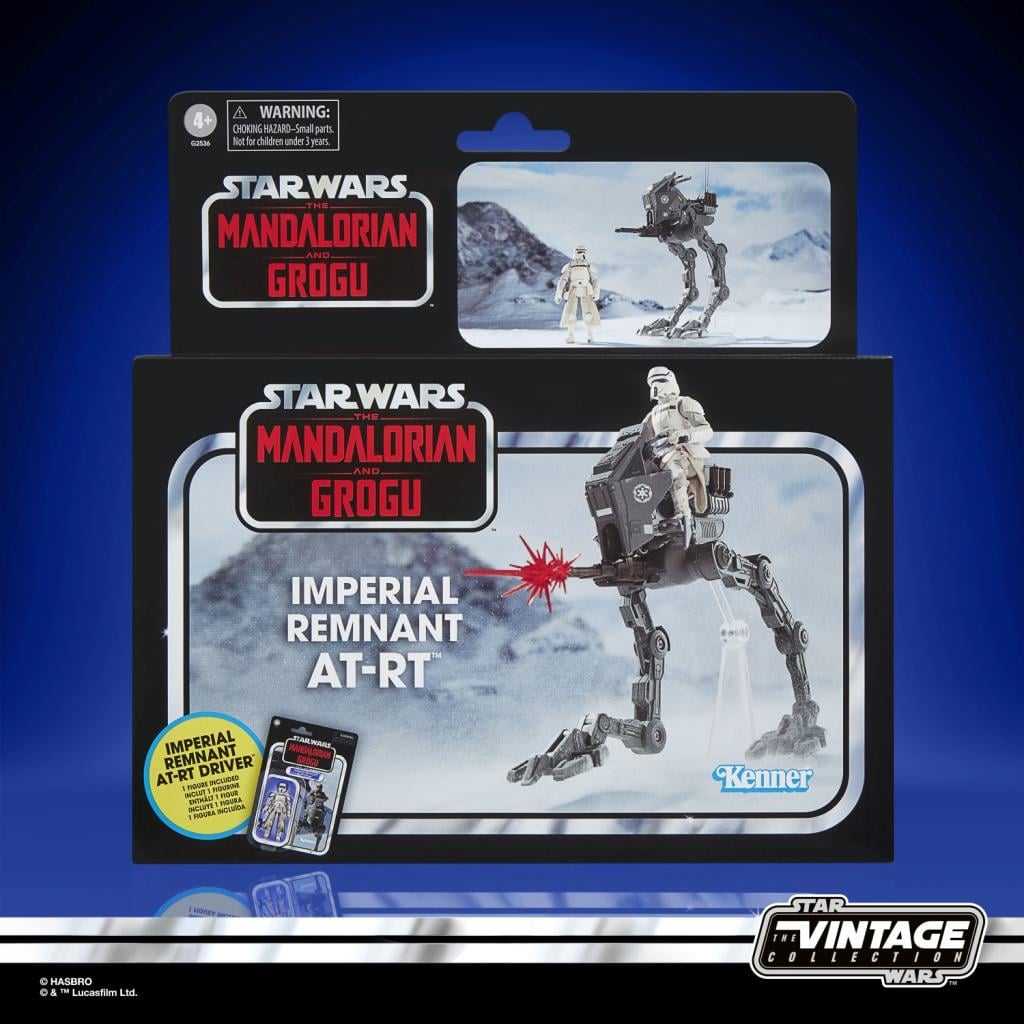 MANDALORIAN - Imperial Remnant AT-RT -Figurine Vintage Collection 10cm